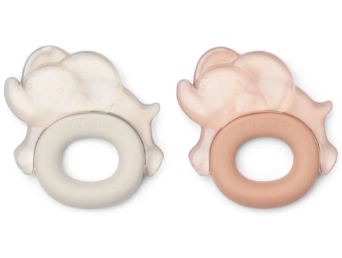 Liewood Rita kølende elefantbidering pale tuscany/sandy (2-pack)